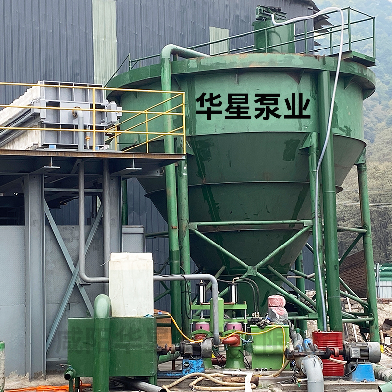 陶瓷柱塞泵處理污泥污水使用現場(chǎng)