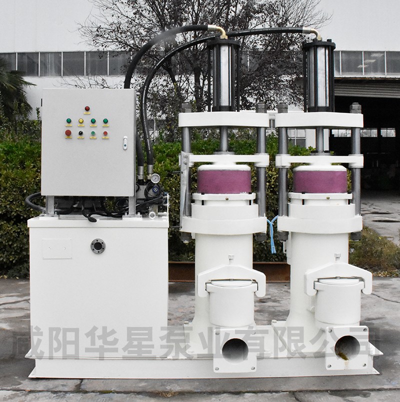 壓濾機節能進(jìn)料泵，液壓陶瓷柱塞泥漿泵
