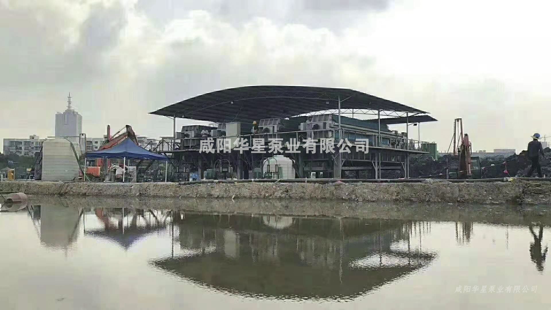 河湖清淤客戶(hù)使用現場(chǎng)