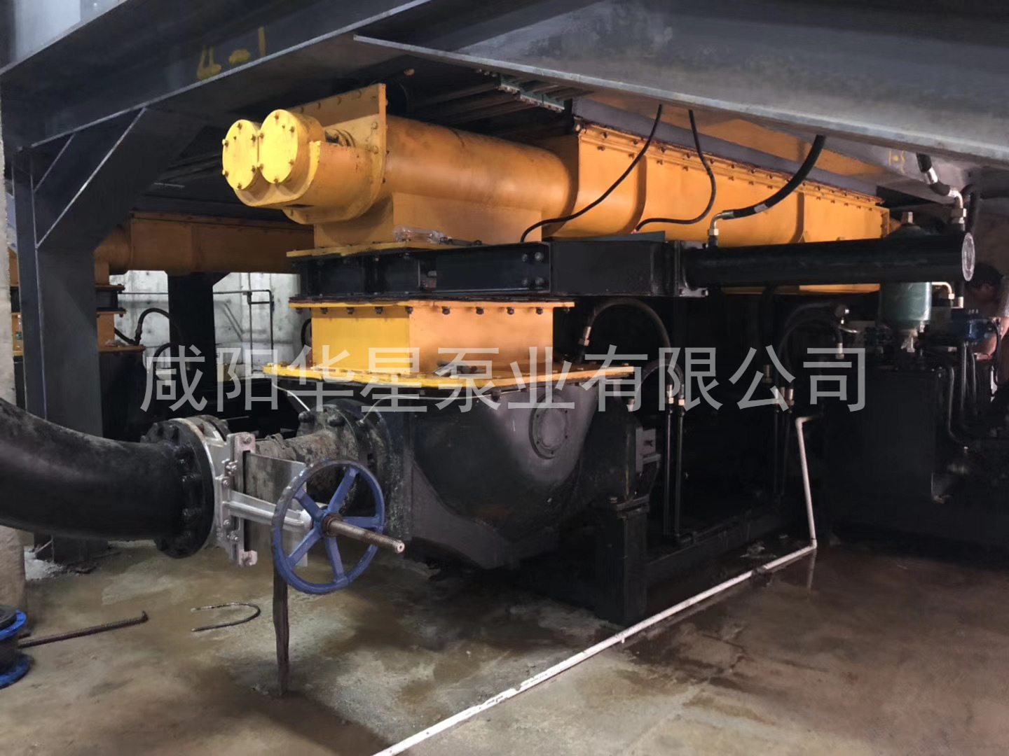 陶瓷柱塞泵使用現場(chǎng)河道調蓄池河道清淤現場(chǎng)