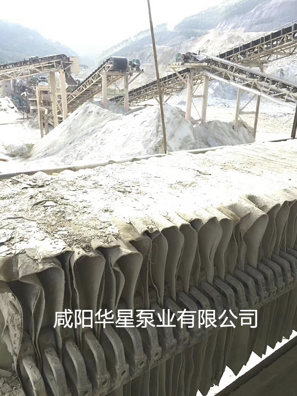陶瓷柱塞泵使用現場(chǎng)礦山開(kāi)采尾礦處理